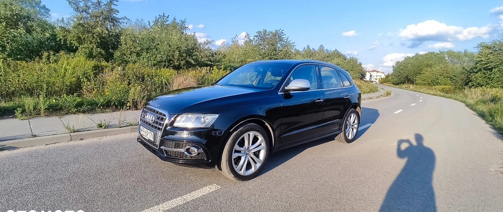 Audi SQ5 cena 84900 przebieg: 225000, rok produkcji 2014 z Marki małe 704